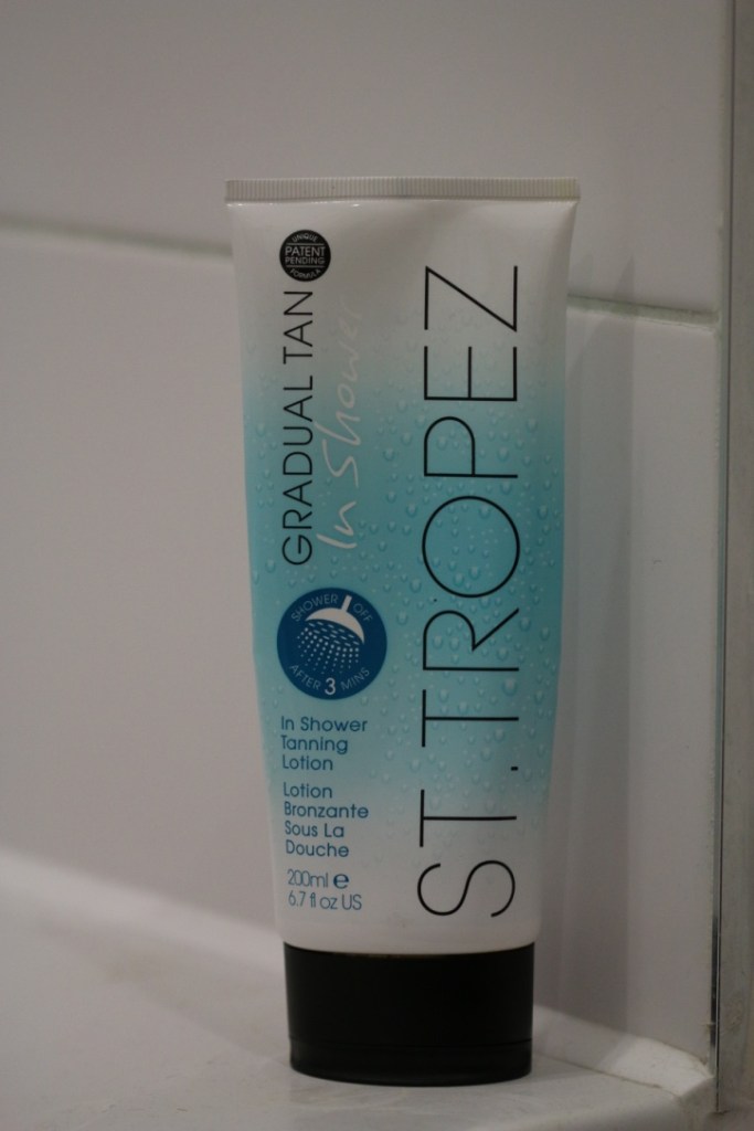 St. Tropez in shower tan
